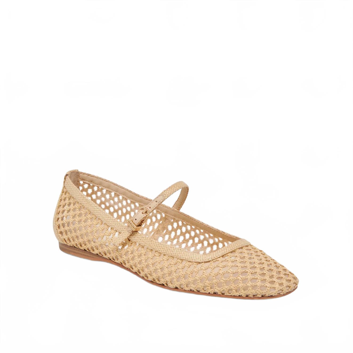 New Dolce Vita Women's Reyes Flats In Natural Woven — image 4 of 8